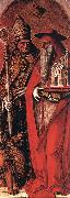 CRIVELLI, Carlo St Jerome and St Augustine dsfg oil painting on canvas